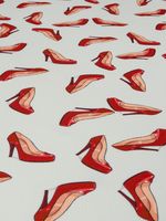 Ткани для одежды с принтом fashion рисунок оптом