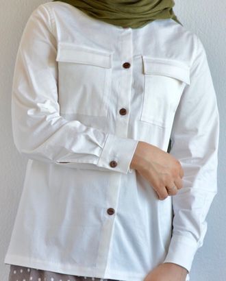 Выкройка: женская рубашка арт. ВКК-2194-1-ВП0067 Выкройка: женская рубашка арт. ВКК-2194-1-ВП0067