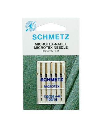 Иглы микротекс (особо острые) № 100, Schmetz арт. ИМК-5-1-37130 Иглы микротекс (особо острые) № 100, Schmetz арт. ИМК-5-1-37130
