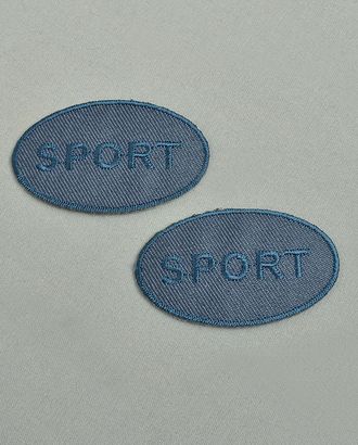 Аплликация "SPORT" р.3x5 см арт. 17161.003 Аплликация "SPORT" р.3x5 см арт. 17161.003