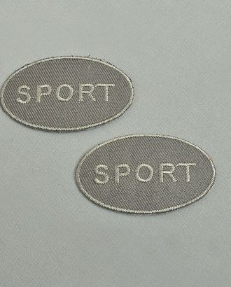 Аплликация "SPORT" р.3x5 см арт. 17161.002 Аплликация "SPORT" р.3x5 см арт. 17161.002