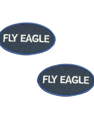 Аплликация "FLY EAGLE" р.3x5 см арт. 17160.002 Аплликация "FLY EAGLE" р.3x5 см арт. 17160.002