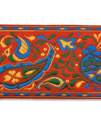 Лента жаккард ш.5 см арт. ТЖ-108-1-12458 Лента жаккард ш.5 см арт. ТЖ-108-1-12458