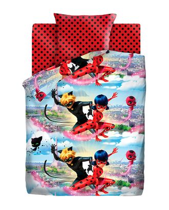 Lady Bug: Леди Баг и Супер Кот (Бязь КПБ 1,5сп.) арт. КПБЛ-103-1-1053.126 Lady Bug: Леди Баг и Супер Кот (Бязь КПБ 1,5сп.) арт. КПБЛ-103-1-1053.126
