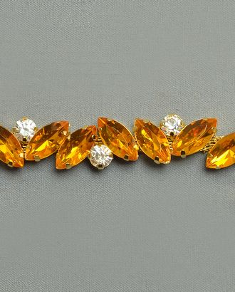 Тесьма декоративная стразы ш.1,5 см арт. ТМП-63-10-2157.006 Тесьма декоративная стразы ш.1,5 см арт. ТМП-63-10-2157.006