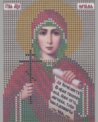 Лён с нанесенным рисунком "Наталья" арт. 12638 Лён с нанесенным рисунком "Наталья" арт. 12638