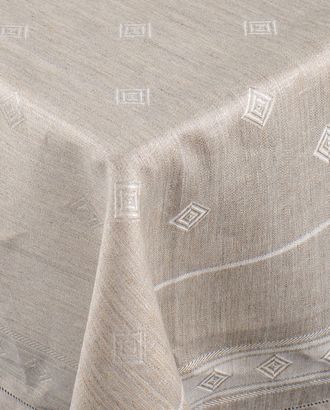 Жаккардовая скатерть с мережкой (150х300) арт. ГСЛ-17-1-1366.001 Жаккардовая скатерть с мережкой (150х300) арт. ГСЛ-17-1-1366.001