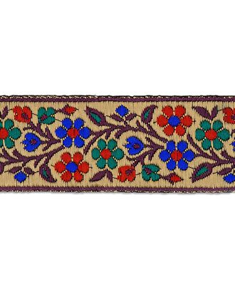 Тесьма жаккард ш.3,5 см арт. ТРП-26-2-13991.002 Тесьма жаккард ш.3,5 см арт. ТРП-26-2-13991.002