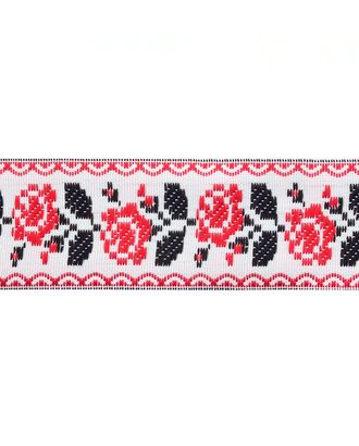 Лента жаккард ш.2,5 см арт. ТЖ-47-3-14052 Лента жаккард ш.2,5 см арт. ТЖ-47-3-14052