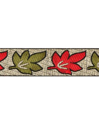 Тесьма жаккард ш.2,5 см арт. ТЖ-89-1-14569 Тесьма жаккард ш.2,5 см арт. ТЖ-89-1-14569