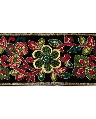 Тесьма жаккард ш.7,5 см арт. ТЖ-6-2-14610.001 Тесьма жаккард ш.7,5 см арт. ТЖ-6-2-14610.001