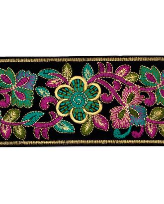 Тесьма жаккард ш.7,5 см арт. ТЖ-6-5-14610.004 Тесьма жаккард ш.7,5 см арт. ТЖ-6-5-14610.004