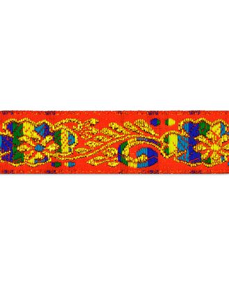 Лента жаккард ш.2,5 см арт. ТЖ-33-4-14655 Лента жаккард ш.2,5 см арт. ТЖ-33-4-14655