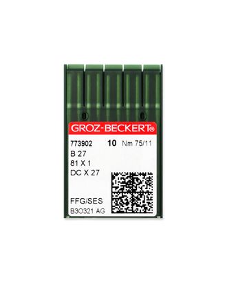 Иглы Groz-Beckert №75/11 арт. ИМП-33-1-18255 Иглы Groz-Beckert №75/11 арт. ИМП-33-1-18255