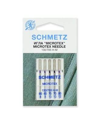 Иглы микротекс (особо острые) набор, Schmetz арт. ИБН-7-1-37094 Иглы микротекс (особо острые) набор, Schmetz арт. ИБН-7-1-37094