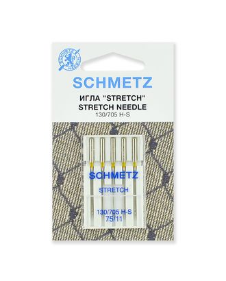 Иглы стретч № 75, Schmetz арт. ИБС-9-1-37115 Иглы стретч № 75, Schmetz арт. ИБС-9-1-37115