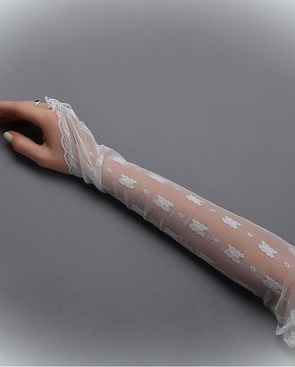 Перчатки (митенки) сетка дл.43 см арт. 9044 Перчатки (митенки) сетка дл.43 см арт. 9044