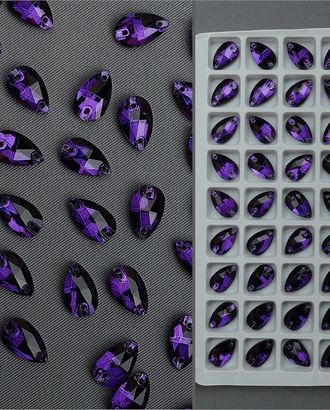 Стразы пришивные р.0,7x1,2см арт. 16634.011 Стразы пришивные р.0,7x1,2см арт. 16634.011