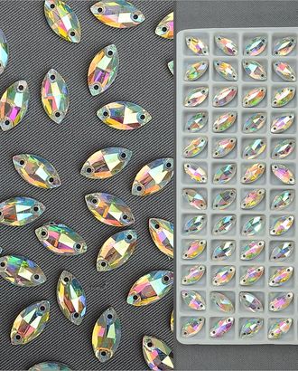 Стразы пришивные стекло р.0,6x1,2 см арт. 6941.003 Стразы пришивные стекло р.0,6x1,2 см арт. 6941.003