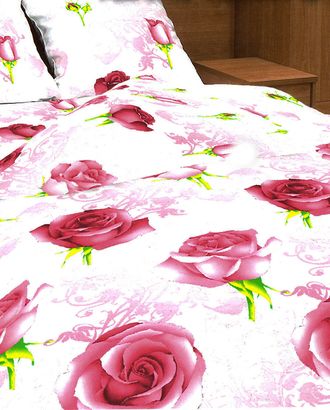 Розовый бутон (Бязь 3D 220 см) арт. БТД-41-1-0259 Розовый бутон (Бязь 3D 220 см) арт. БТД-41-1-0259