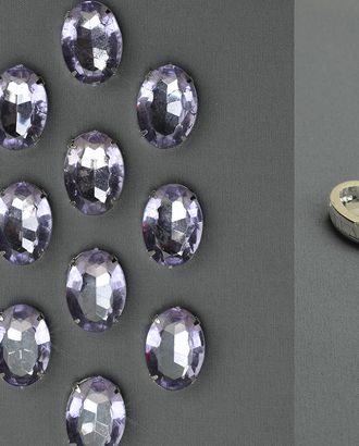 Стразы в оправе р.1,8х2,5 см арт. 2414.004 Стразы в оправе р.1,8х2,5 см арт. 2414.004