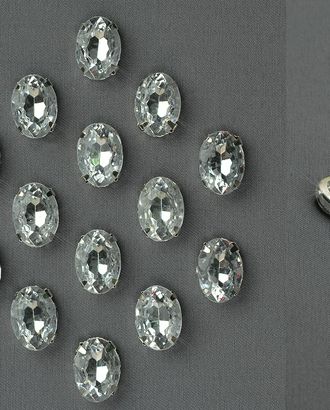 Стразы в оправе р.1x1,4 см арт. 2415 Стразы в оправе р.1x1,4 см арт. 2415
