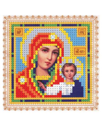 Набор "Образ Казанской Богоматери " (бисер) арт. ПВБ-160-1-12023.002 Набор "Образ Казанской Богоматери " (бисер) арт. ПВБ-160-1-12023.002