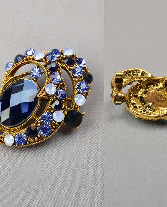 Брошь металл со стразами арт. 12090 Брошь металл со стразами арт. 12090