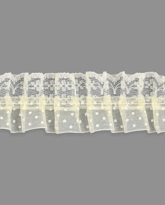Рюша капрон горох ш.3,5 см арт. Р-68-3-11466.006 Рюша капрон горох ш.3,5 см арт. Р-68-3-11466.006