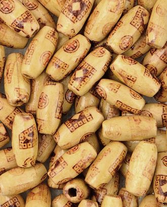 Бусы дерево р.0,6x1,5 см арт. БДЕ-4-1-7650.001 Бусы дерево р.0,6x1,5 см арт. БДЕ-4-1-7650.001