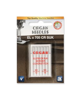 Иглы ORGAN ELx705 CR SUK №80,90 арт. ИБО-4-1-34027 Иглы ORGAN ELx705 CR SUK №80,90 арт. ИБО-4-1-34027