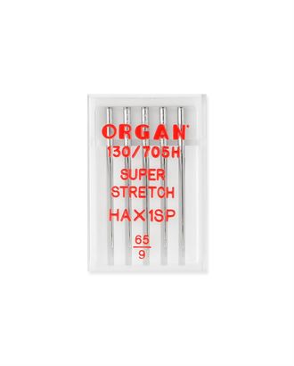 Иглы ORGAN №65/9 (супер стрейч) арт. ИБО-19-1-34052 Иглы ORGAN №65/9 (супер стрейч) арт. ИБО-19-1-34052
