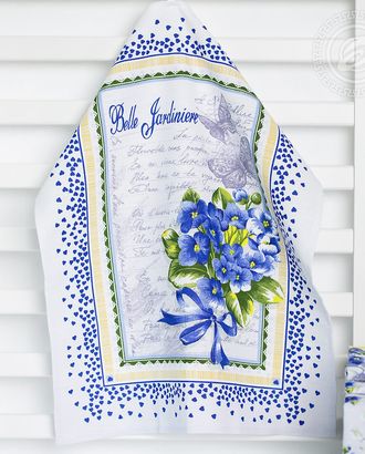 Полотенце кухонное из рогожки 50 * 70 виола арт. АРТД-2812-1-АРТД0255429 Полотенце кухонное из рогожки 50 * 70 виола арт. АРТД-2812-1-АРТД0255429