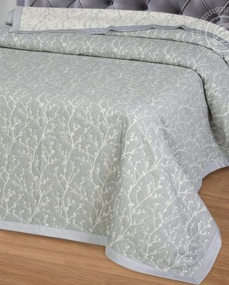 Покрывало жаккардовое гейша серое 180*235 арт. АРТД-2869-1-АРТД0257758 Покрывало жаккардовое гейша серое 180*235 арт. АРТД-2869-1-АРТД0257758