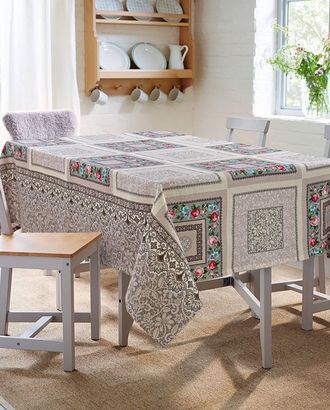 Торжество скатерть рогожка 120 см * 145 см арт. ТЕКСД-2516-1-ТЕКСД0002516 Торжество скатерть рогожка 120 см * 145 см арт. ТЕКСД-2516-1-ТЕКСД0002516