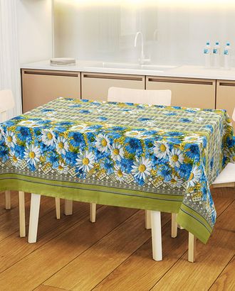 Васильки скатерть рогожка 120 см * 145 см арт. ТЕКСД-2514-1-ТЕКСД0002514 Васильки скатерть рогожка 120 см * 145 см арт. ТЕКСД-2514-1-ТЕКСД0002514