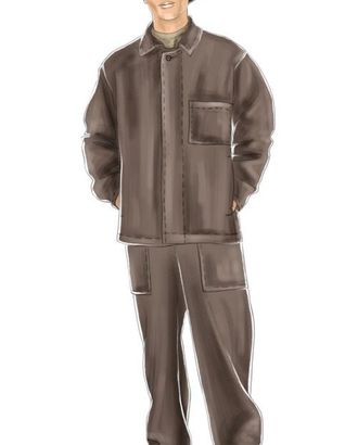 Костюм кислотнозащитный мужской (брюки) арт. ВКК-1493-1-ЛК0006035 Костюм кислотнозащитный мужской (брюки) арт. ВКК-1493-1-ЛК0006035