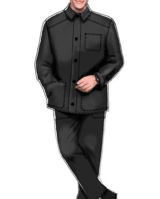 Костюм х\б мужской (куртка) арт. ВКК-1416-1-ЛК0006087 Костюм х\б мужской (куртка) арт. ВКК-1416-1-ЛК0006087