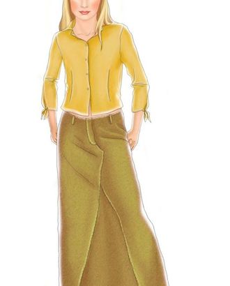 Джинсовая юбка арт. ВКК-1031-1-ЛК0007045 Джинсовая юбка арт. ВКК-1031-1-ЛК0007045