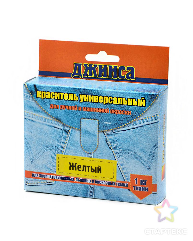 Краситель "ДЖИНСА" желтый арт. ТКД-38-1-15416 Краситель "ДЖИНСА" желтый арт. ТКД-38-1-15416