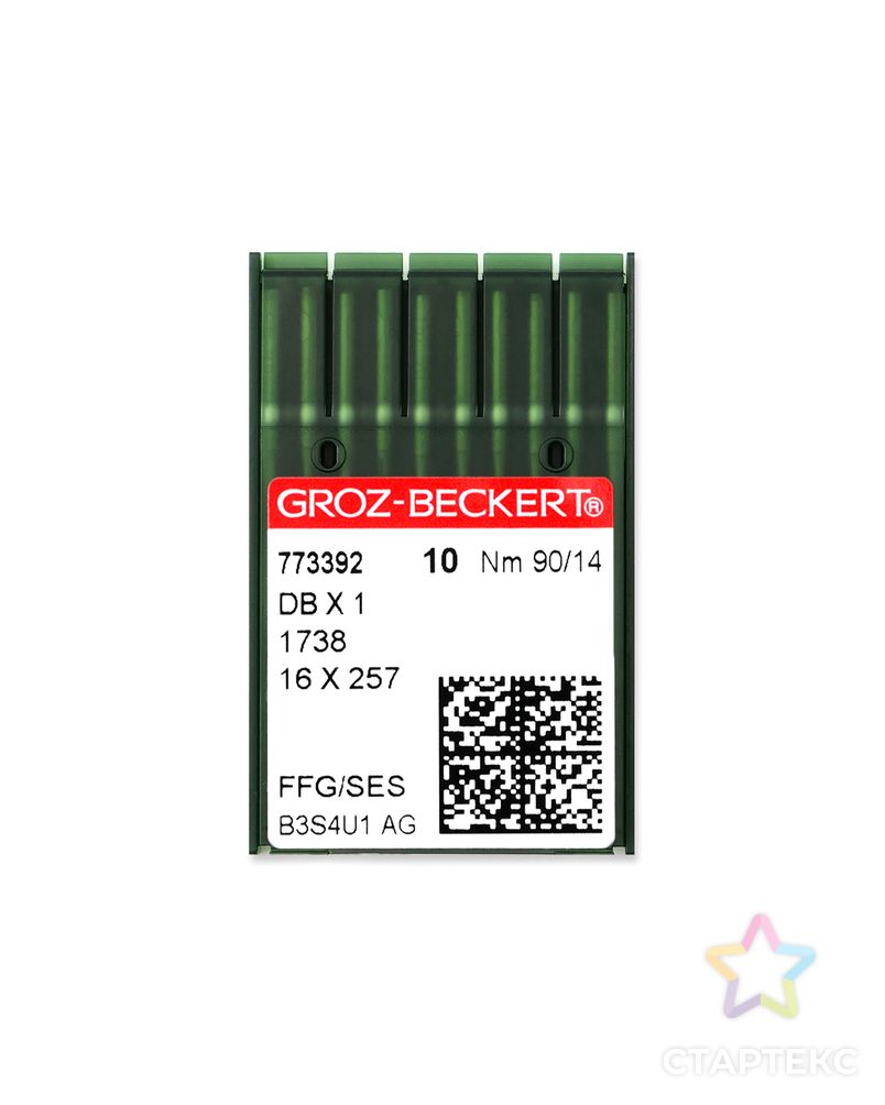 Иглы Groz-Beckert №90/14 арт. ИМП-35-1-18251 Иглы Groz-Beckert №90/14 арт. ИМП-35-1-18251